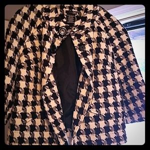 Black n white checkered jacket
